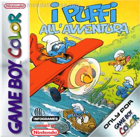 Cover Adventures of the Smurfs for Game Boy Color